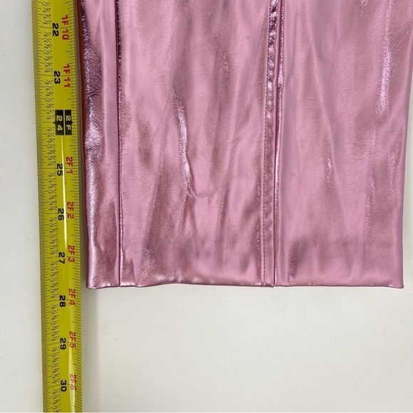 Song of Style Masha Pant in Metallic Pink Size S - Picture 13 of 13